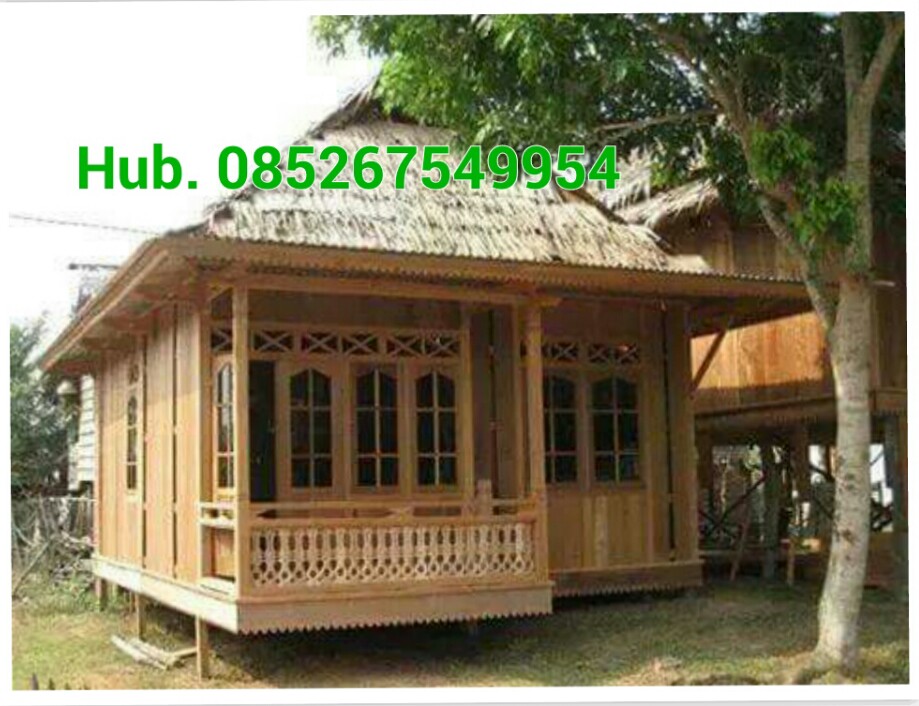 Harga Rumah  Kayu  Knock Down  Palembang Rumah  Bongkar 